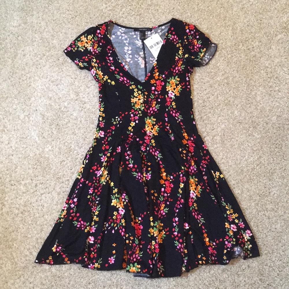 Forever 21 Floral Dress